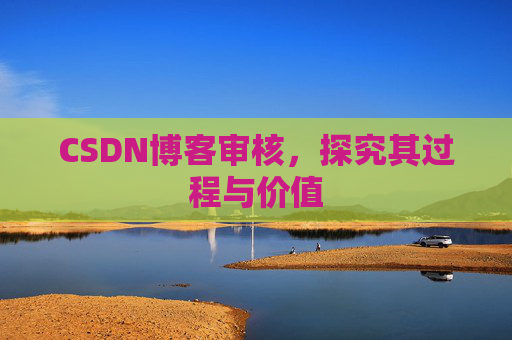 CSDN博客审核,探究其过程与价值